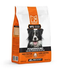 4.4Lb SquarePet Canine VFS Power Turkey/Chicken - Treats